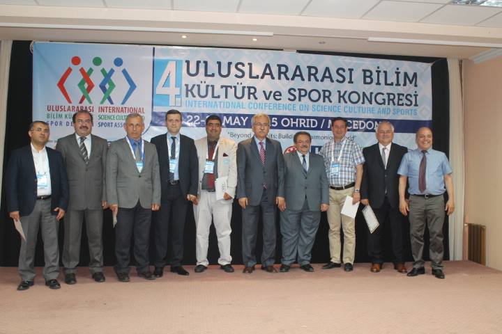 4. Uluslararası Bilim Kültür ve Spor Kongresi, 22-26 Mayıs, 2015, Makedonya